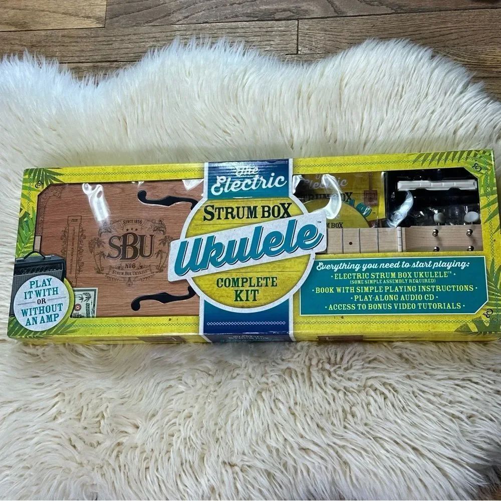 Electric Strum Box Ukulele Complete Kit